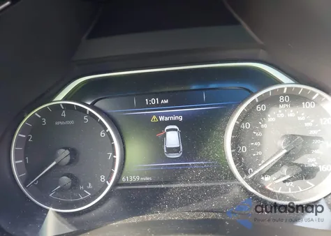 2021 Nissan Murano Sl Intelligent Awd из США, поврежденный, VIN 5N1AZ2CS1MC102782